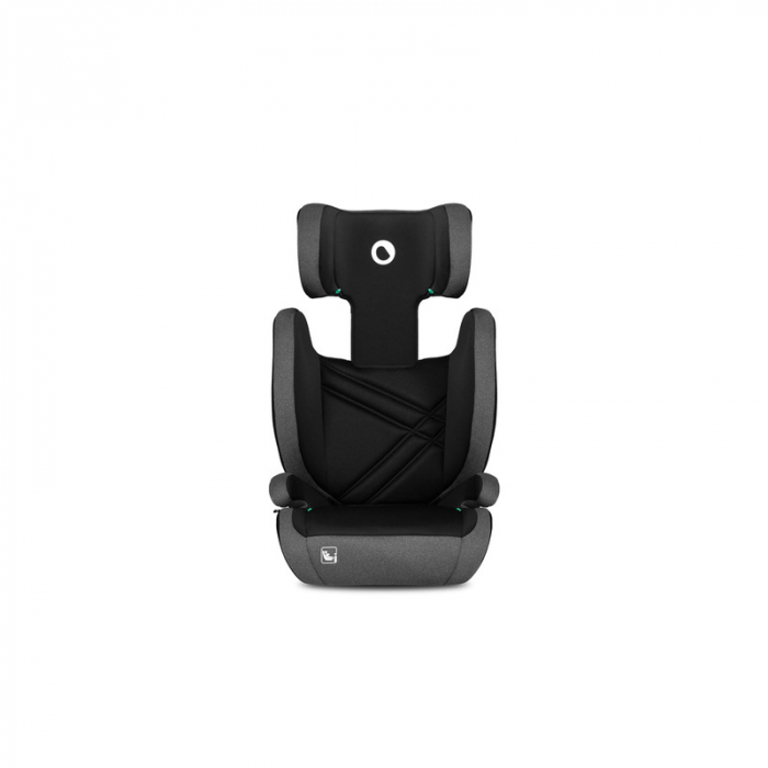 Lionelo - Scaun auto, Hugo i-Size, Universal, Orientare in directia sensului de mers, Reglabil, Conform standardului de securitate R129, 100-150 cm, 4-12 ani, Gri [5]