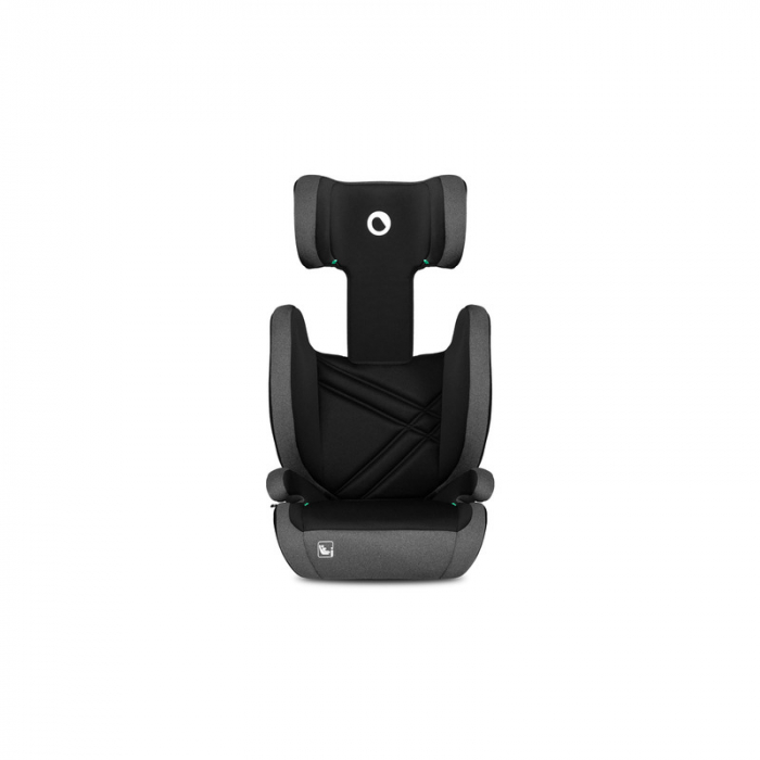 Lionelo - Scaun auto, Hugo i-Size, Universal, Orientare in directia sensului de mers, Reglabil, Conform standardului de securitate R129, 100-150 cm, 4-12 ani, Gri [4]