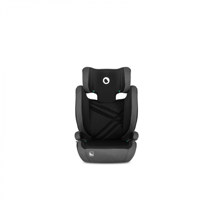 Lionelo - Scaun auto, Hugo i-Size, Universal, Orientare in directia sensului de mers, Reglabil, Conform standardului de securitate R129, 100-150 cm, 4-12 ani, Gri [6]