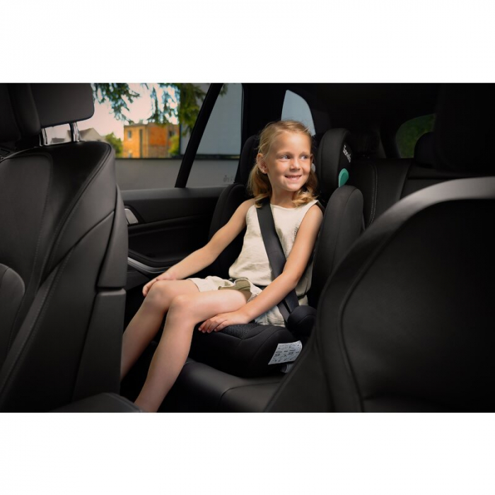 Lionelo - Scaun auto, Hugo i-Size, Universal, Orientare in directia sensului de mers, Reglabil, Conform standardului de securitate R129, 100-150 cm, 4-12 ani, Roz [17]