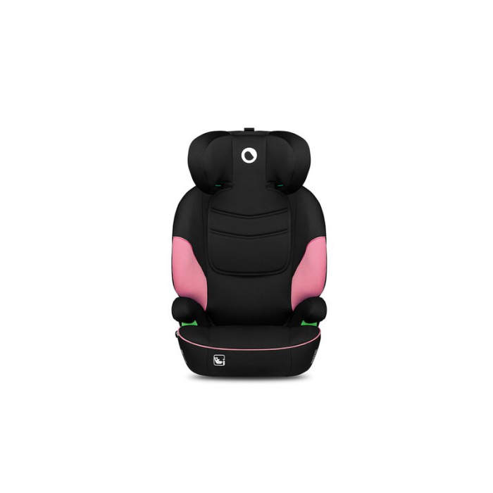 Lionelo - Scaun auto Lars i-Size, Cu tetiera reglabila in 10 pozitii, Cu pozitionare spre sensul de mers, 15-36 Kg, 100-150 cm, Conform cu standardul european de securitate ECE R129/03, Roz [5]