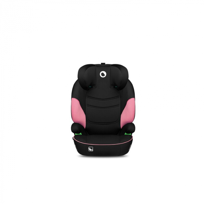 Lionelo - Scaun auto Lars i-Size, Cu tetiera reglabila in 10 pozitii, Cu pozitionare spre sensul de mers, 15-36 Kg, 100-150 cm, Conform cu standardul european de securitate ECE R129/03, Roz [6]