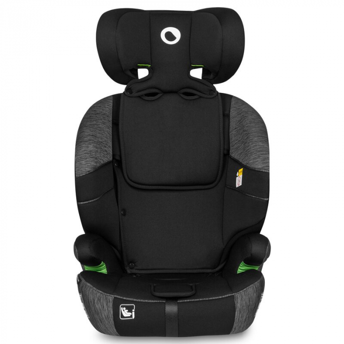 Lionelo - Scaun auto, Levi One i-Size, Universal, Instalare FWF, Cu tetiera reglabila in 10 pozitii, Cu spatar detasabil, 76-150 cm, Conform cu R129, Gri [6]