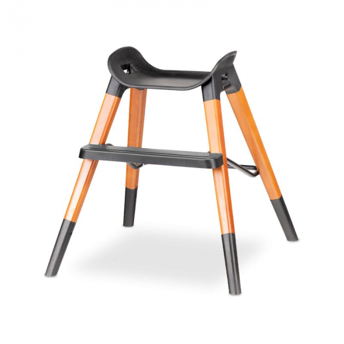 Lionelo - Scaun de masa Mona, 4 in 1, Transformabil, Reglabil in inaltime in 3 pozitii, Conform cu standardele europene de securitate EN14988, EN16120, Black Onyx [16]