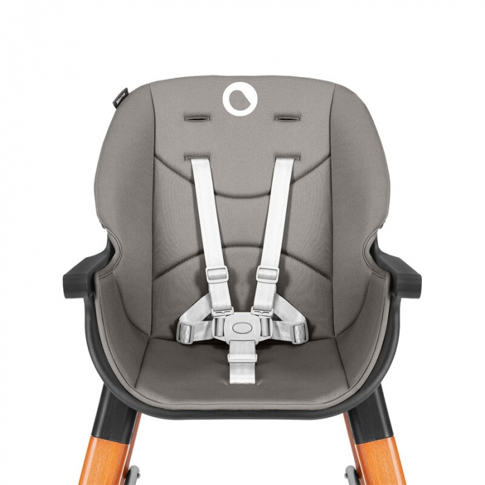Lionelo - Scaun de masa Mona, 4 in 1, Transformabil, Reglabil in inaltime in 3 pozitii, Conform cu standardele europene de securitate EN14988, EN16120, Black Onyx [13]