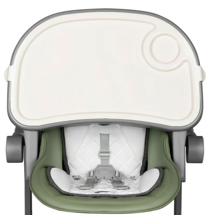Lionelo - Scaun de masa multifunctional Cora Plus, Reglabil in 4 pozitii pe inaltime, Spatar reglabil in 3 pozitii, Cu bara de jucarii, Pliabil, Conform cu standardul european de securitate EN14988, V [13]