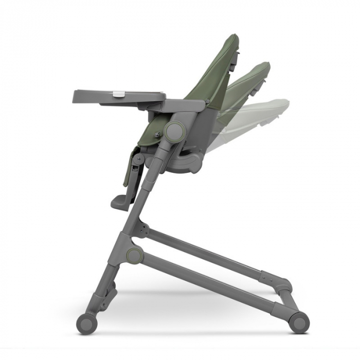 Lionelo - Scaun de masa multifunctional Cora Plus, Reglabil in 4 pozitii pe inaltime, Spatar reglabil in 3 pozitii, Cu bara de jucarii, Pliabil, Conform cu standardul european de securitate EN14988, V [8]