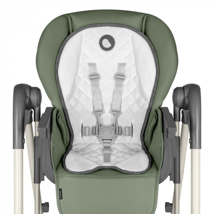 Lionelo - Scaun de masa si balansoar, 2 in 1, Laurice, Transformabil, Multifunctional, Inaltime si spatar reglabile, Cu melodii de leagan, 0 luni+, Conform cu standardele europene de securitate EN 149 [29]