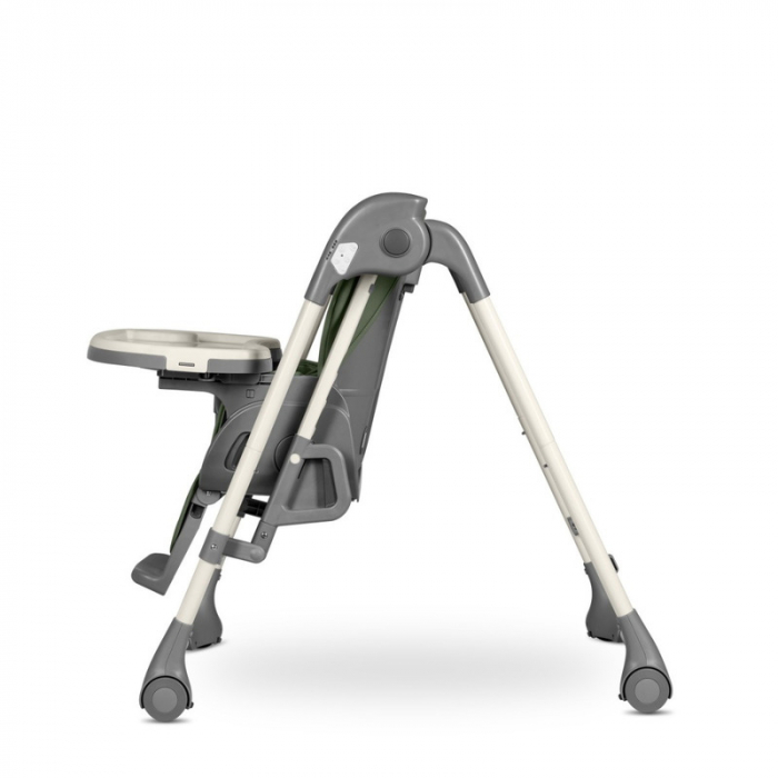 Lionelo - Scaun de masa si balansoar, 2 in 1, Laurice, Transformabil, Multifunctional, Inaltime si spatar reglabile, Cu melodii de leagan, 0 luni+, Conform cu standardele europene de securitate EN 149 [24]