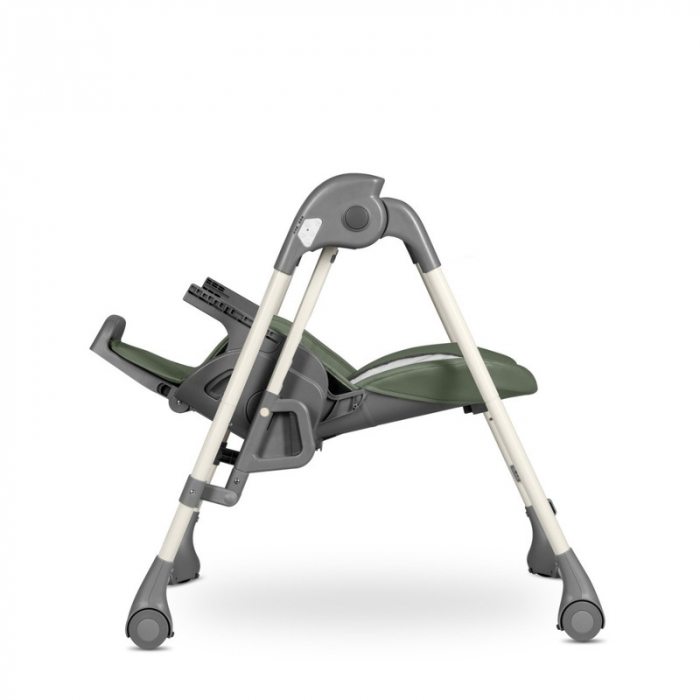 Lionelo - Scaun de masa si balansoar, 2 in 1, Laurice, Transformabil, Multifunctional, Inaltime si spatar reglabile, Cu melodii de leagan, 0 luni+, Conform cu standardele europene de securitate EN 149 [26]