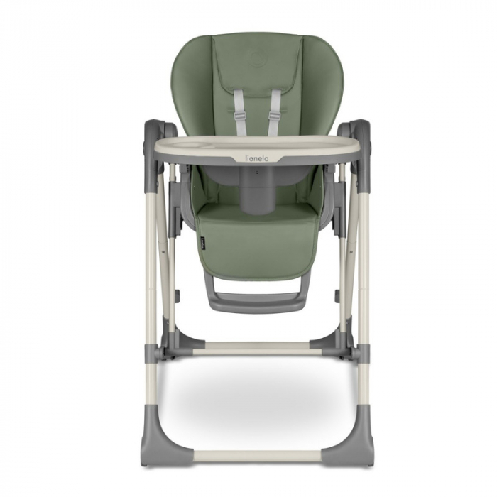 Lionelo - Scaun de masa si balansoar, 2 in 1, Laurice, Transformabil, Multifunctional, Inaltime si spatar reglabile, Cu melodii de leagan, 0 luni+, Conform cu standardele europene de securitate EN 149 [20]
