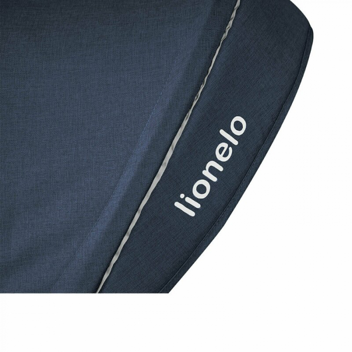 Lionelo - Tricicleta Haari, Suport picioare, Control al directiei, Scaun reversibil, Rotire 360 grade, Pliabila, Conform cu standardul european de securitate EN71, Albastru [22]