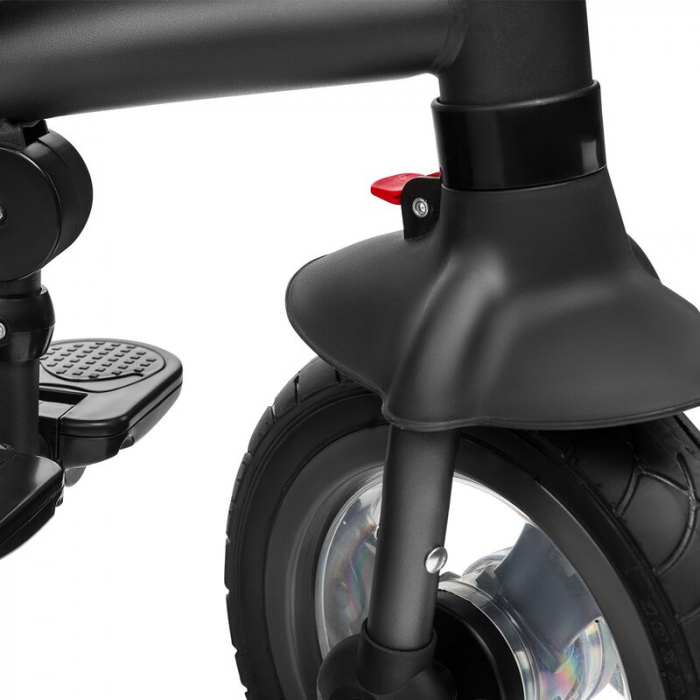 Lionelo - Tricicleta Tris, Mecanism de pedalare libera, Suport picioare, Control al directiei, Scaun reversibil, Rotire 360 grade, Pliabila, Conform cu standardul europeane de securitate EN71, Albastr [22]