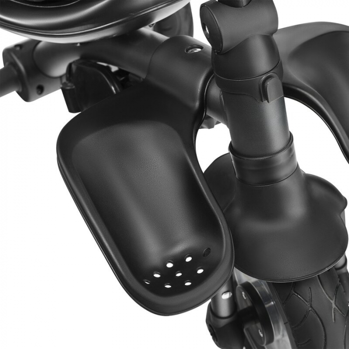 Lionelo - Tricicleta Tris, Mecanism de pedalare libera, Suport picioare, Control al directiei, Scaun reversibil, Rotire 360 grade, Pliabila, Conform cu standardul europeane de securitate EN71, Gri [21]
