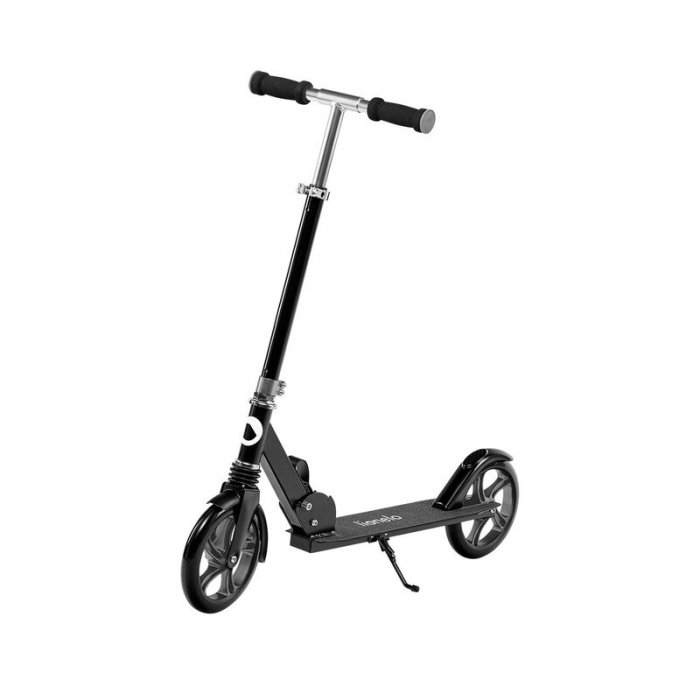 Lionelo - Trotineta Luca, Copii/Adulti, Pliabila, Pana la 100 Kg, Conform cu standardul european de securitate EN14619, Negru [8]
