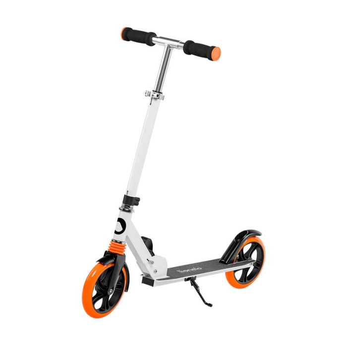 Lionelo - Trotineta Luca, Copii/Adulti, Pliabila, Pana la 100 Kg, Conform cu standardul european de securitate EN14619, Portocaliu [1]