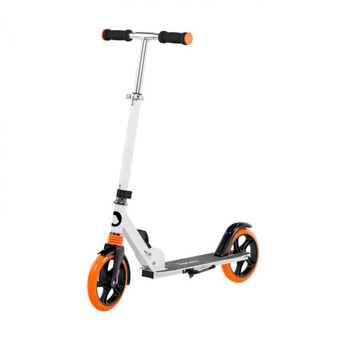 Lionelo - Trotineta Luca, Copii/Adulti, Pliabila, Pana la 100 Kg, Conform cu standardul european de securitate EN14619, Portocaliu [2]