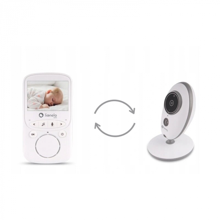 Lionelo - Videofon Babyline 5.1 , Wireless, Cu melodii, Cu doua camere independente [9]