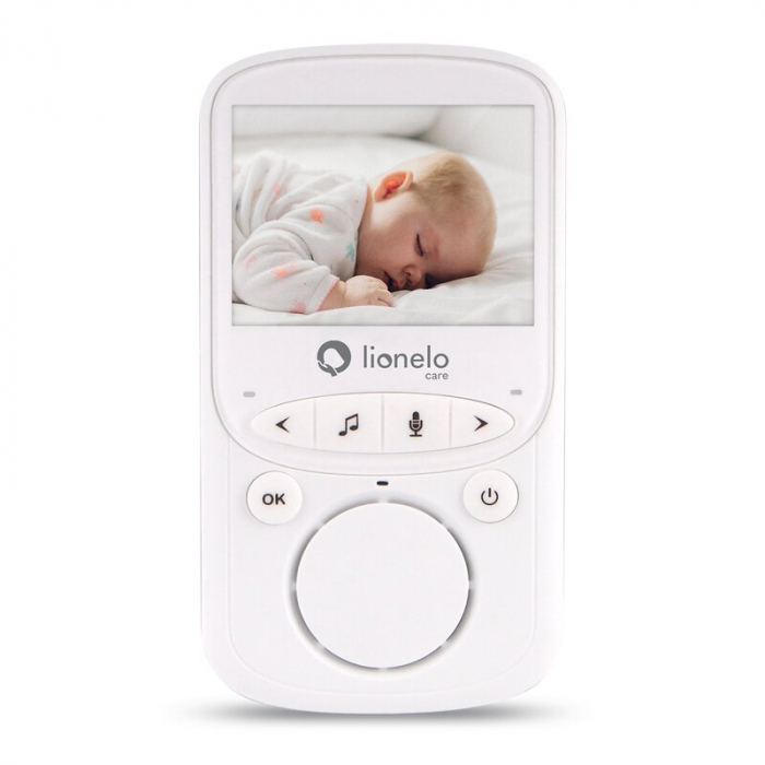 Lionelo - Videofon Babyline 5.1 , Wireless, Cu melodii, Cu doua camere independente [10]