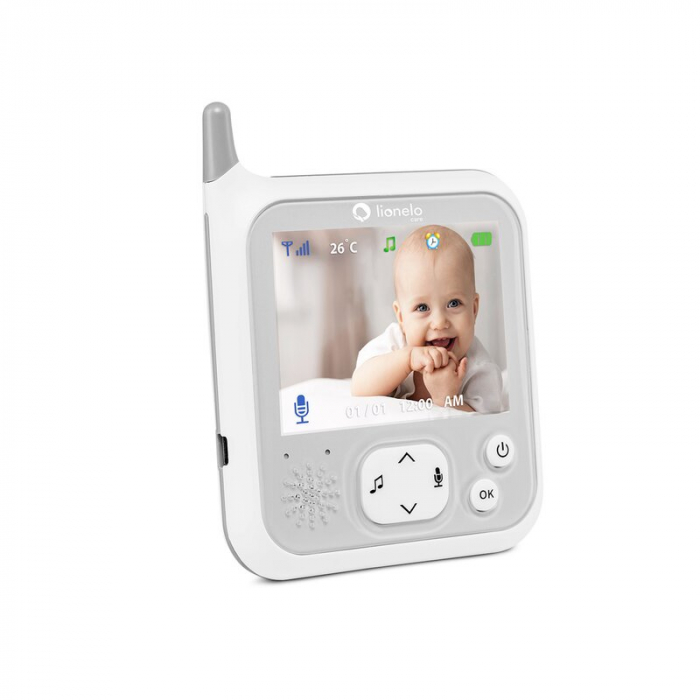 Lionelo - Videofon Babyline 7.1 , Cu melodii, Cu lampa inclusa [7]