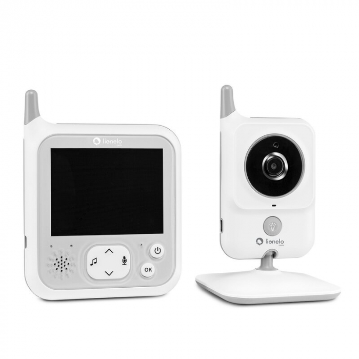 Lionelo - Videofon Babyline 7.1 , Cu melodii, Cu lampa inclusa [5]