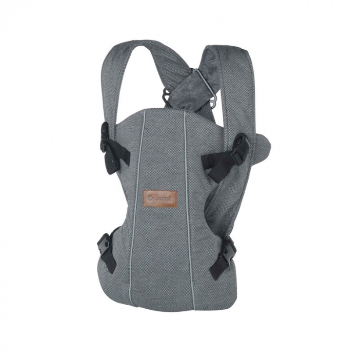 Marsupiu bebe, Jane, Dual, Ergonomic, De la nastere pana la 15 Kg, Shadow [1]
