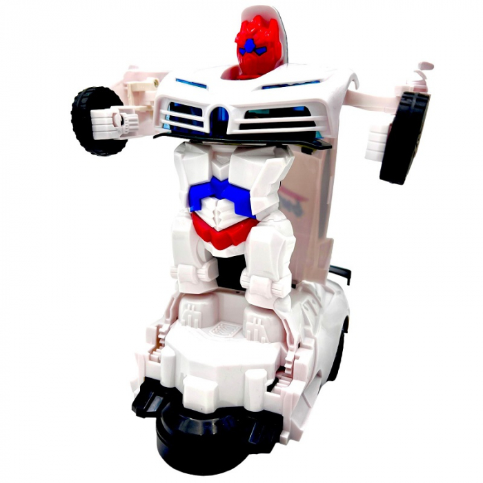Masinuta interactiva care se transforma in Robot, cu sunete si lumini [2]