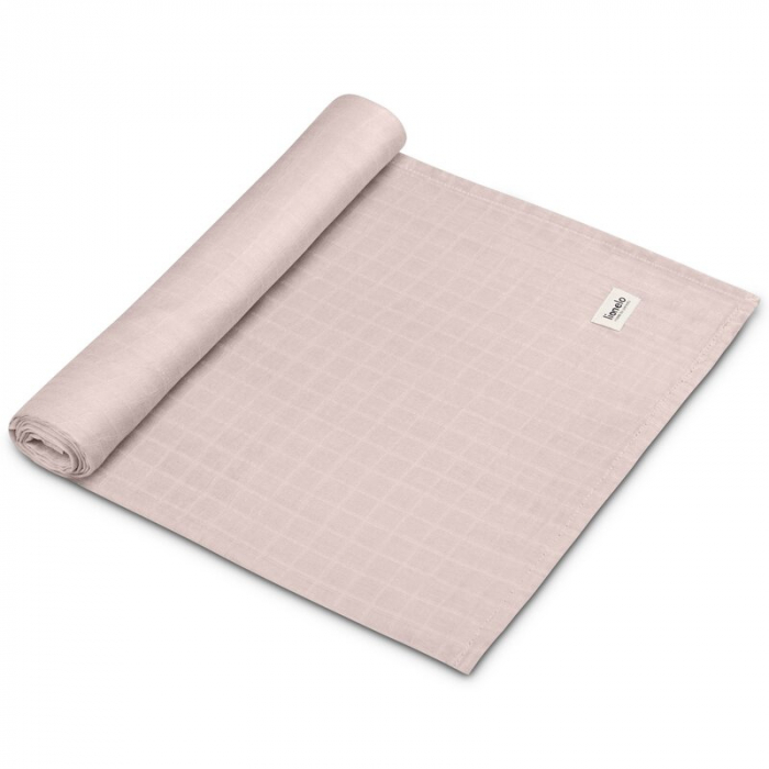Muselina, Lionelo, Multifunctionala, Din bambus, Ideala pentru infasat, Cu proprietati antibacteriene, antifungice si antialergice, Lavabila la masina de spalat, 120x120 cm, Bej [1]