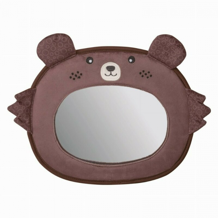 Oglinda auto, FreeON, Pentru supraveghere bebelusi, Bear, Brown [1]