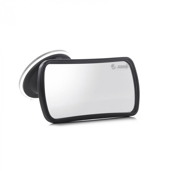 Oglinda auto, Jane, Pentru parbriz, Din sticla rezistenta la spargere, 14.5 x 7.5 x 5.5, Black [1]