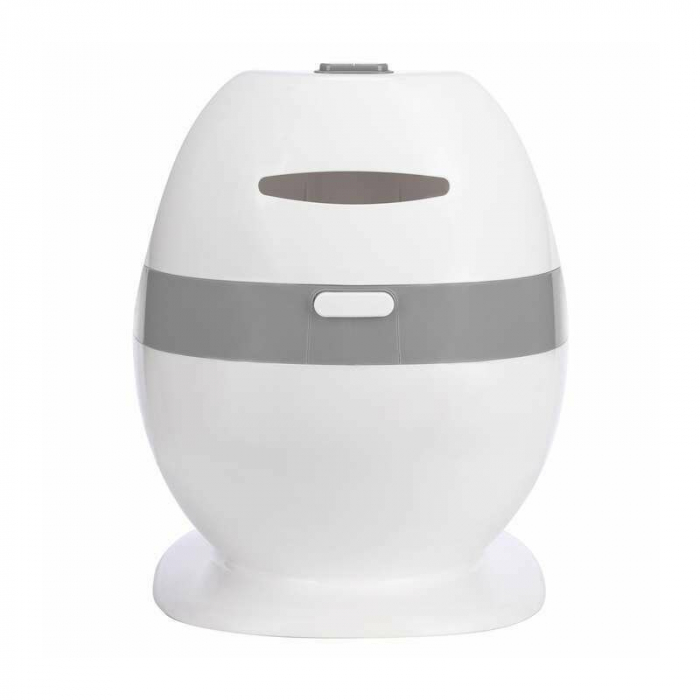Olita educativa, FreeON, Trainer, Minitoaleta, Cu spatiu pentru hartie/servetele, Cu sunet realist de tras apa, Pana la 25 kg, 3 ani+, White/Grey [3]