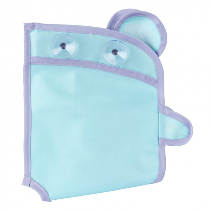 Organizator de baie, Playgro, Pentru jucarii, Cu ventuze, Rezistent la apa si mucegai, Inchidere prin velcro, 6 luni+, Bear, Multicolor [4]