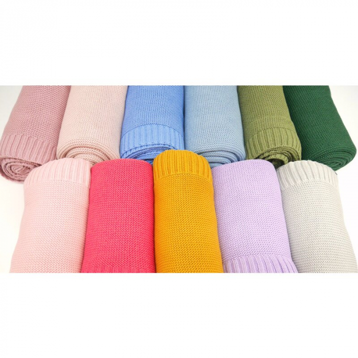 Paturica, Bocioland, Paris, Pentru copii, Moale, Din bambus si bumbac, Cu proprietati de termoreglare, Antialergica si antibacteriana, Dimensiune mare 80 x 100 cm, Pink [6]