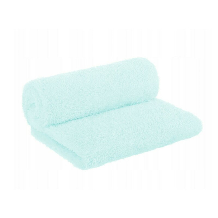 Paturica pufoasa, MimiNu, Pentru copii, Din fleece, 75 x 100 cm, Mint [3]