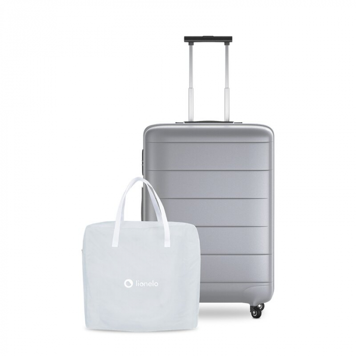 Patut balansoar, Lionelo, Malin Evo, 3 in 1, Pliabil, 0-9 kg, Geanta Transport, Asamblare Rapida, Ultra-Usor, Conform cu standardele europeane de securitate EN1130 si EN16890, Bej [18]
