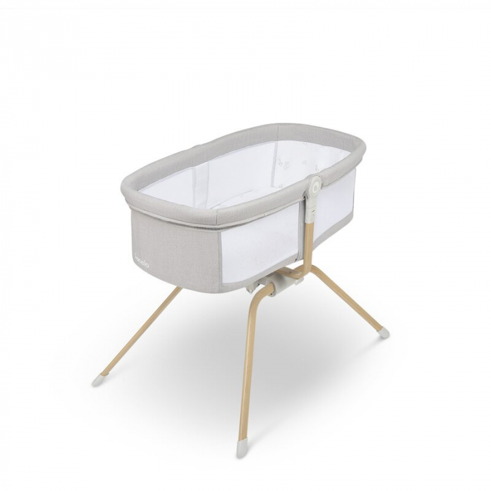 Patut balansoar, Lionelo, Malin Evo, 3 in 1, Pliabil, 0-9 kg, Geanta Transport, Asamblare Rapida, Ultra-Usor, Conform cu standardele europeane de securitate EN1130 si EN16890, Bej [5]