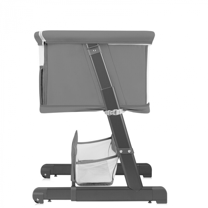 Patut co-sleeper, Lionelo, Thomi Plus, 5 in 1, Multifunctional, Sustine pana la 9 kg ca patut, 15 kg tarc de joaca, 100 kg canapea, Inaltime reglabila in 7 pozitii, De la nastere pana la 4 ani, Cu 2 s [17]