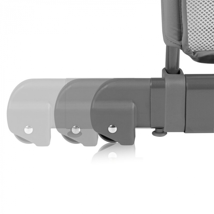 Patut co-sleeper, Lionelo, Thomi Plus, 5 in 1, Multifunctional, Sustine pana la 9 kg ca patut, 15 kg tarc de joaca, 100 kg canapea, Inaltime reglabila in 7 pozitii, De la nastere pana la 4 ani, Cu 2 s [23]