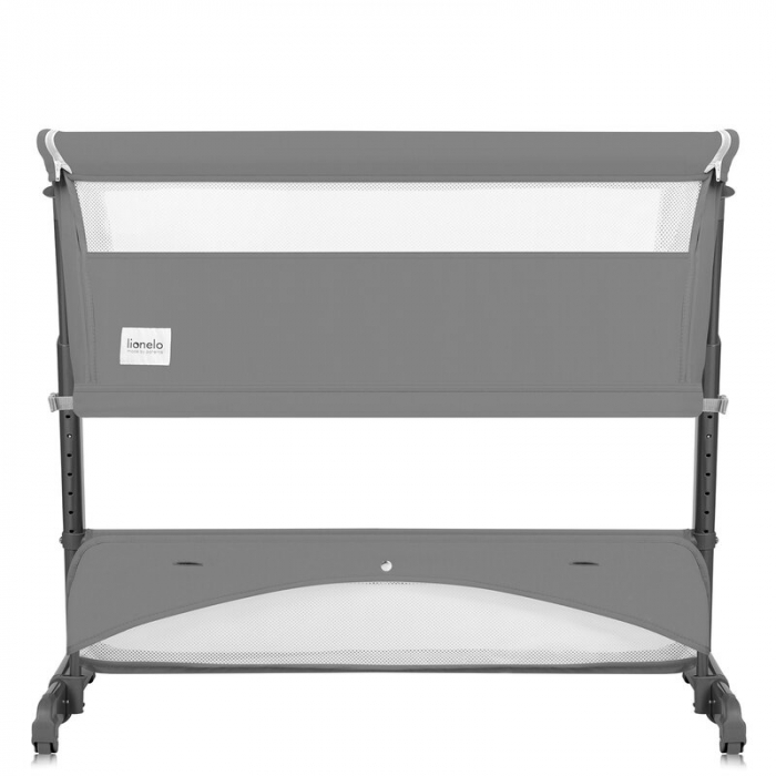 Patut co-sleeper, Lionelo, Thomi Plus, 5 in 1, Multifunctional, Sustine pana la 9 kg ca patut, 15 kg tarc de joaca, 100 kg canapea, Inaltime reglabila in 7 pozitii, De la nastere pana la 4 ani, Cu 2 s [4]