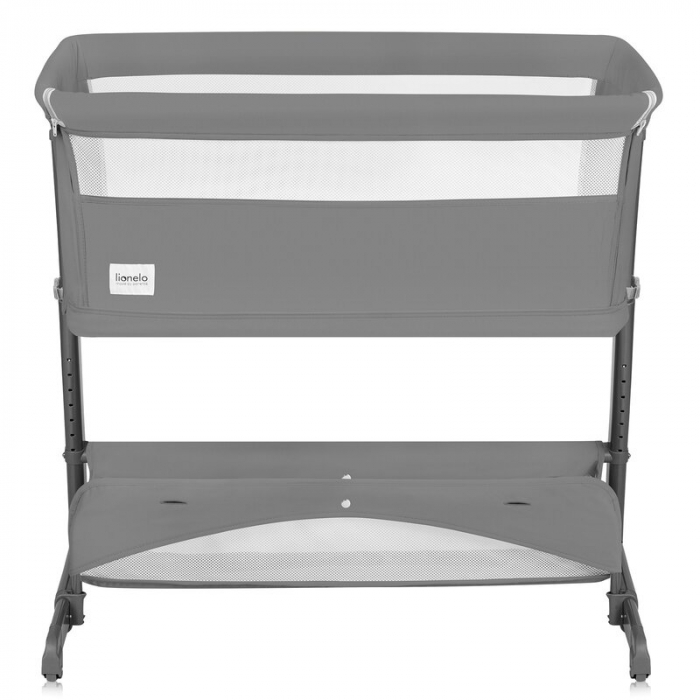 Patut co-sleeper, Lionelo, Thomi Plus, 5 in 1, Multifunctional, Sustine pana la 9 kg ca patut, 15 kg tarc de joaca, 100 kg canapea, Inaltime reglabila in 7 pozitii, De la nastere pana la 4 ani, Cu 2 s [3]