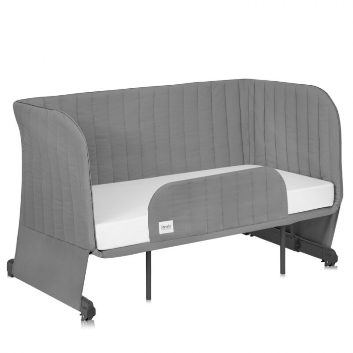 Patut co-sleeper, Lionelo, Thomi Plus, 5 in 1, Multifunctional, Sustine pana la 9 kg ca patut, 15 kg tarc de joaca, 100 kg canapea, Inaltime reglabila in 7 pozitii, De la nastere pana la 4 ani, Cu 2 s [32]