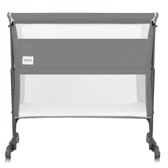 Patut co-sleeper, Lionelo, Thomi Plus, 5 in 1, Multifunctional, Sustine pana la 9 kg ca patut, 15 kg tarc de joaca, 100 kg canapea, Inaltime reglabila in 7 pozitii, De la nastere pana la 4 ani, Cu 2 s [26]