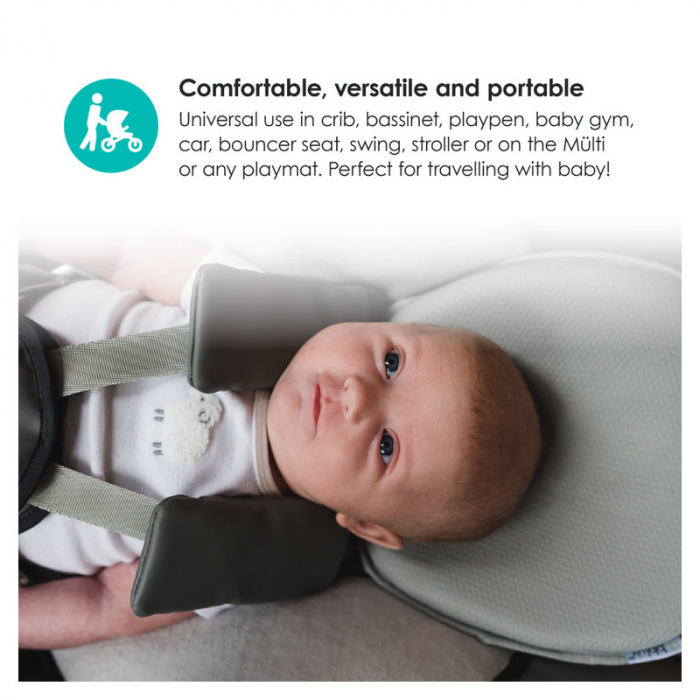 Perna ergonomica, Pilo, Utilizare universala, Previne plagiocefalia, BBluv, Ivory [5]