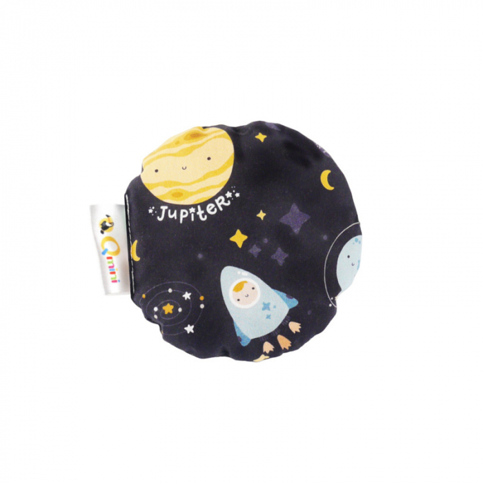 Pernuta anticolici umpluta cu samburi de cirese, Cu husa din bumbac, Diametru 14 cm, Milky Way [1]
