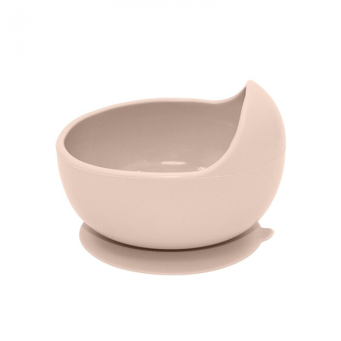 Petite&Mars - Bol din silicon fara BPA, Cu ventuza, TAKE&MATCH, 6 luni+, 350 ml, Bej [4]