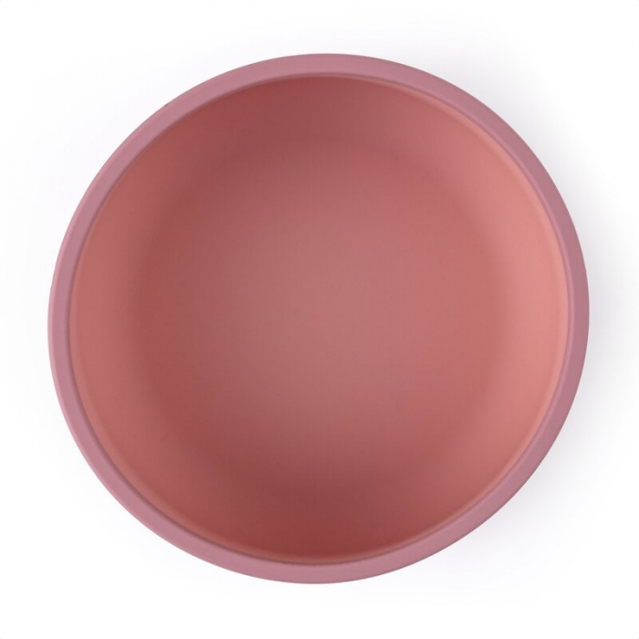 Petite&Mars - Bol Take&Match, Cu ventuza, Silicon, Fara BPA, 450 ml, 6 luni+, Roz [2]