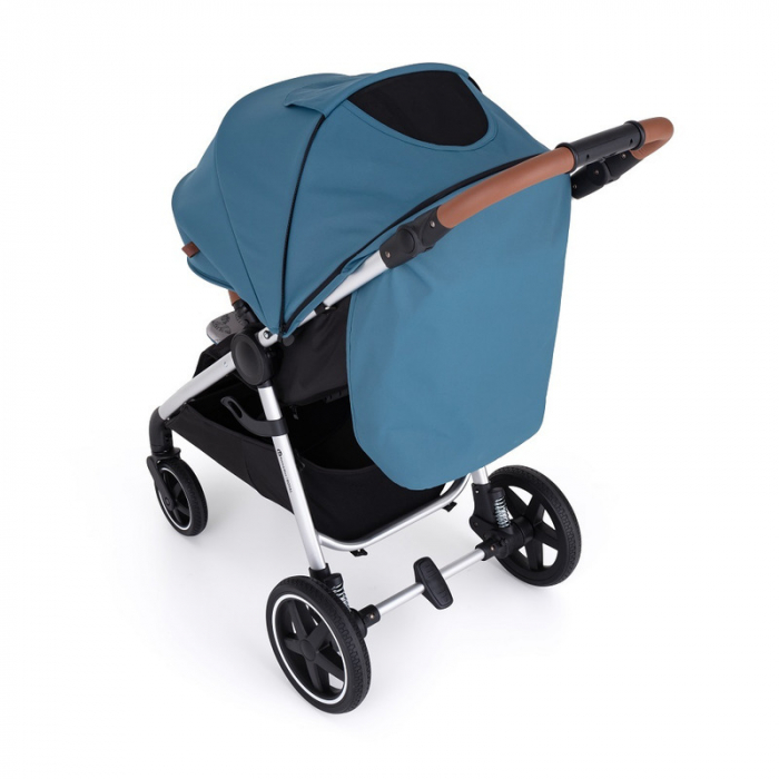 Petite&Mars - Carucior sport, Royal, Include husa pentru scaun, husa pentru picioare, geanta pentru scutece si capotina extensibila, Cu fereastra, Impermeabila, Cu SPF 50, Aluminiu, 0-22 kg, 111 x 57  [5]