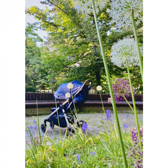 Petite&Mars - Carucior sport, Royal, Include husa pentru scaun, husa pentru picioare, geanta pentru scutece si capotina extensibila, Cu fereastra, Impermeabila, Cu SPF 50, Aluminiu, 0-22 kg, 111 x 57  [22]