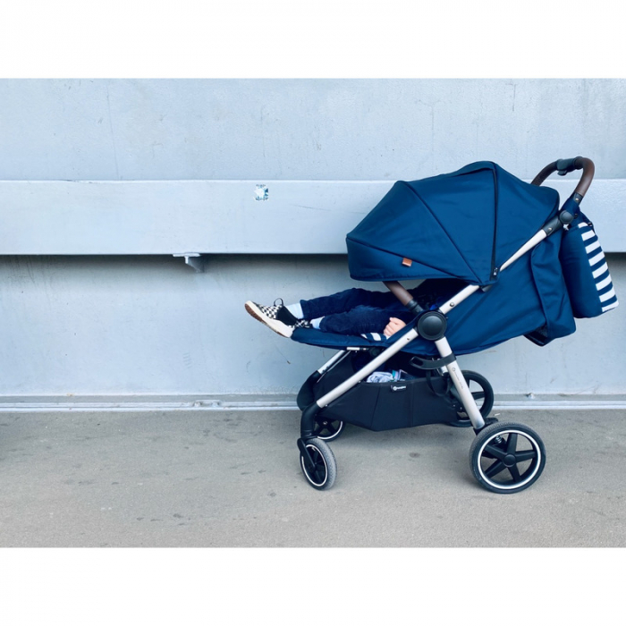 Petite&Mars - Carucior sport, Royal, Include husa pentru scaun, husa pentru picioare, geanta pentru scutece si capotina extensibila, Cu fereastra, Impermeabila, Cu SPF 50, Aluminiu, 0-22 kg, 111 x 57  [19]