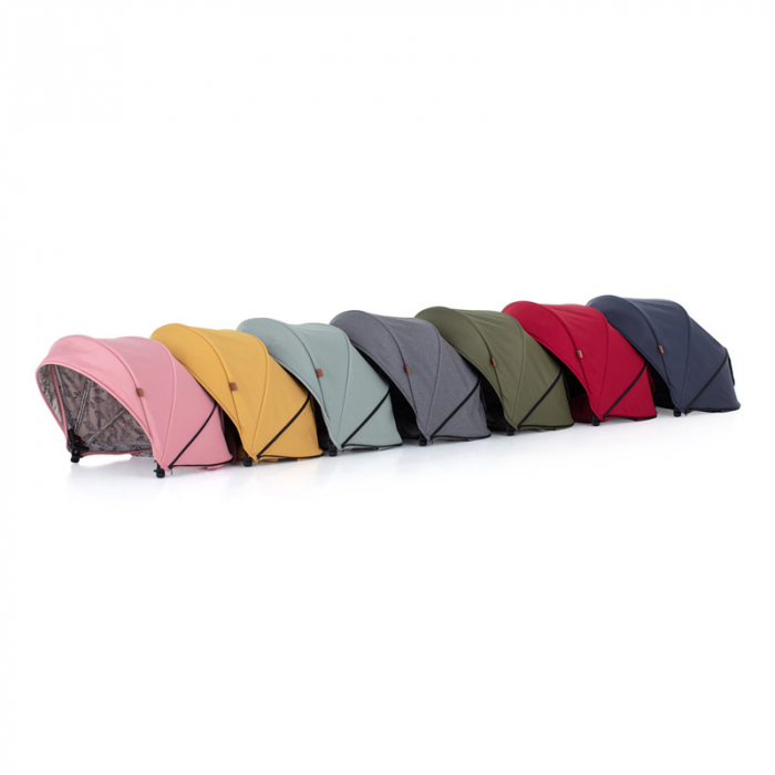 Petite&Mars - Carucior sport, Royal, Include husa pentru scaun, husa pentru picioare, geanta pentru scutece si capotina extensibila, Cu fereastra, Impermeabila, Cu SPF 50, Aluminiu, 0-22 kg, 111 x 57  [18]